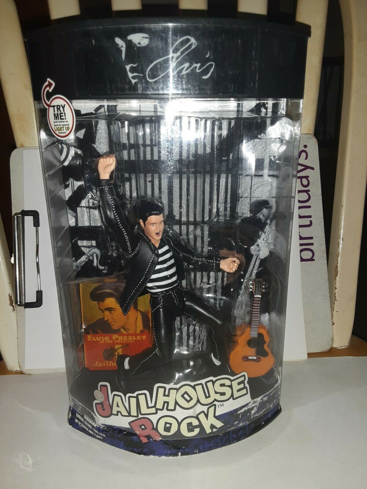 2000 jail house rock elvis Presley figure by x toys