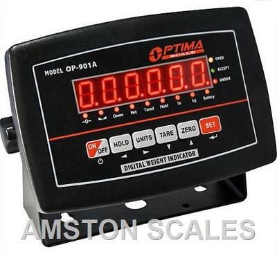 SCALE DISPLAY CONTROLLER BRAIN COMPUTER SENSOR WEIGHING FORCE GAUGE BATTERY LED