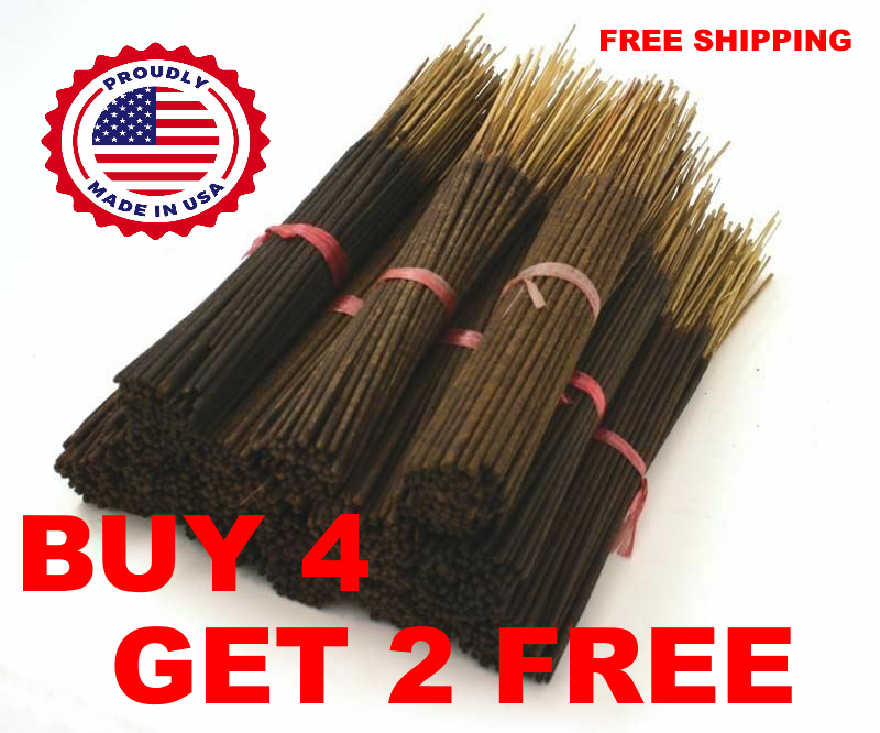 Heavily Scented Incense Sticks Hand Dipped  ~ Bulk Wholesale ~ 50 Bundle ~ B4g2