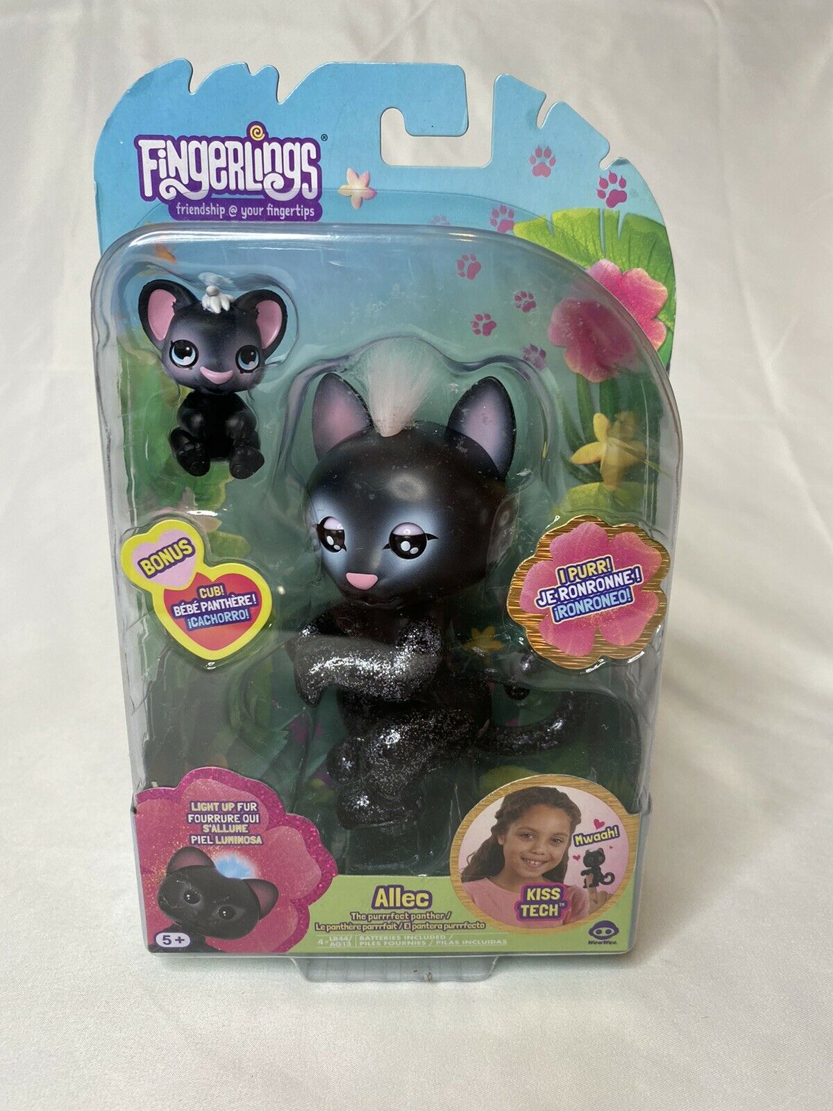 Fingerlings The Purrrfect Panther Allec Figure [Lights Up!]