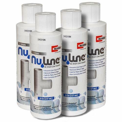 (4)-pack Nuline Hvac Condensate Nu-line Drain Cleaner, 8 Ounce