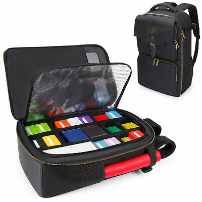 ENHANCE MTG Backpack Playing Card Case - Card Game Backpack for Deck Boxes