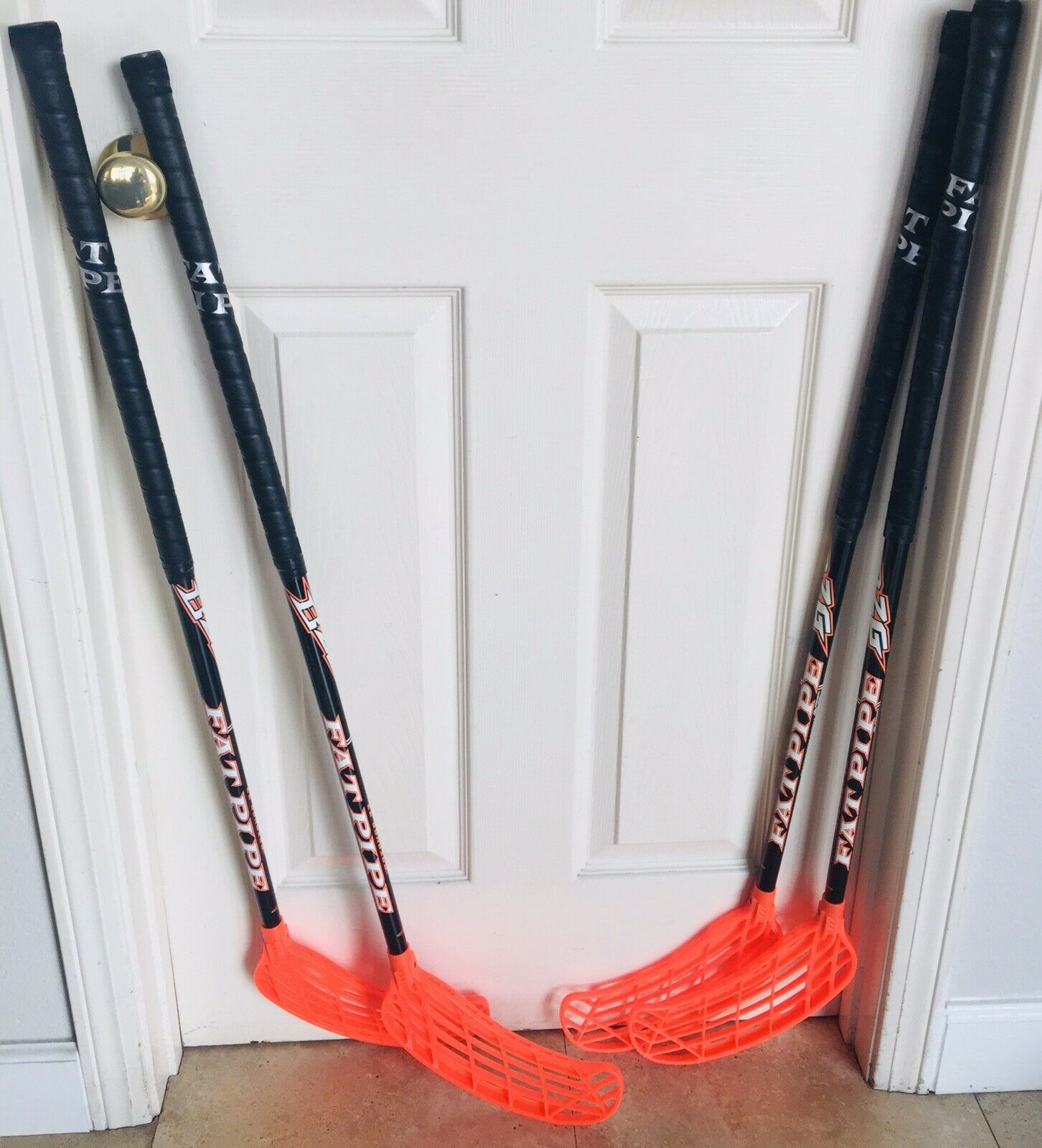 Fatpipe Bazanga 33 Junior Floorball Sticks - 4 With Canvas Bag Made In Finland