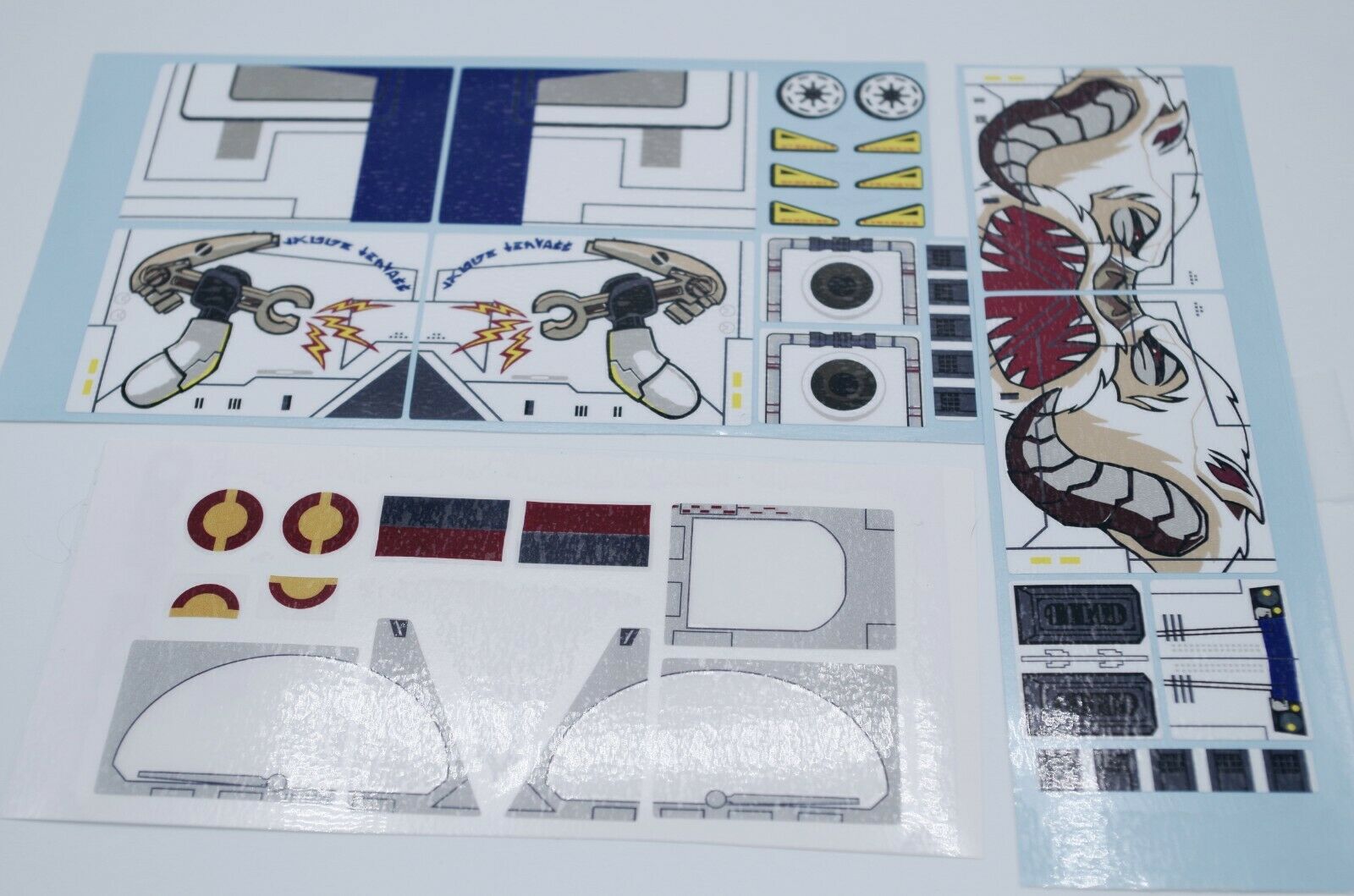 Custom Replacement Stickers For Star Wars Republic Dropship At-ot 10195