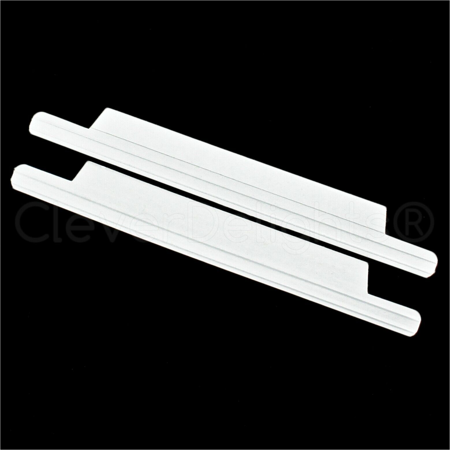 Peel and Stick Ties - White - 5.5