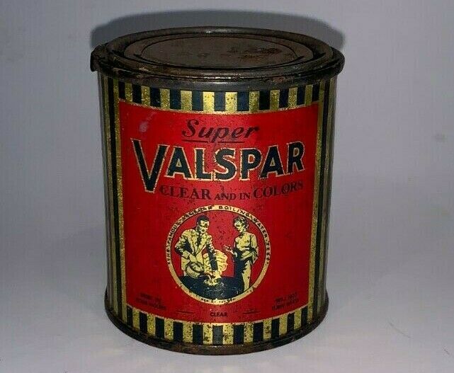 Vintage, VALSPAR, 1 Pint, Paint Can