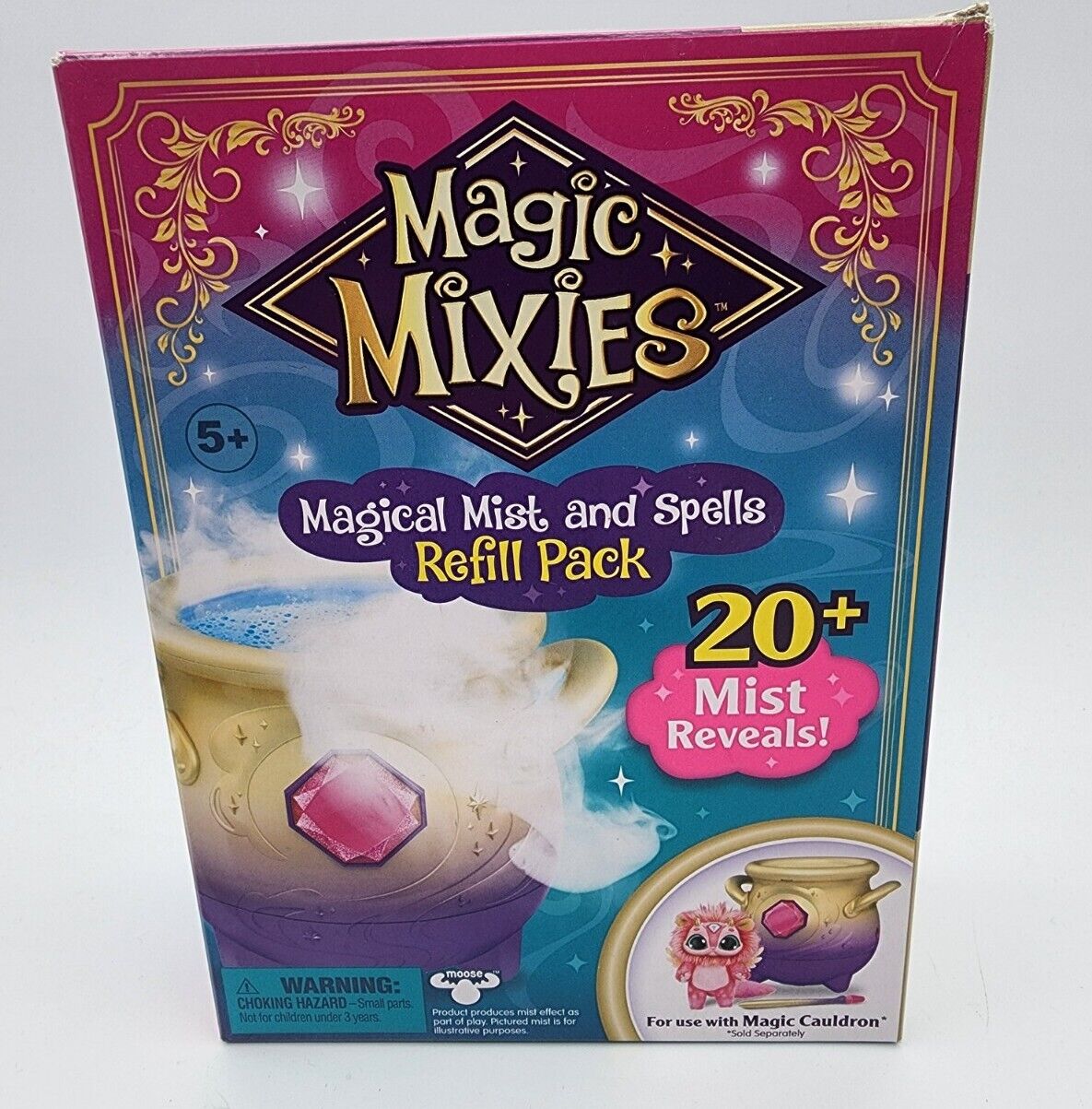Magic Mixies Magical Mist & Spells REFILL PACK for Magic Cauldron, Kids Toy NEW