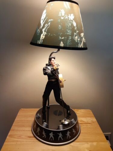 Elvis Presley Lamp Aint Nothing But A Hound Dog Animated Sings Dances