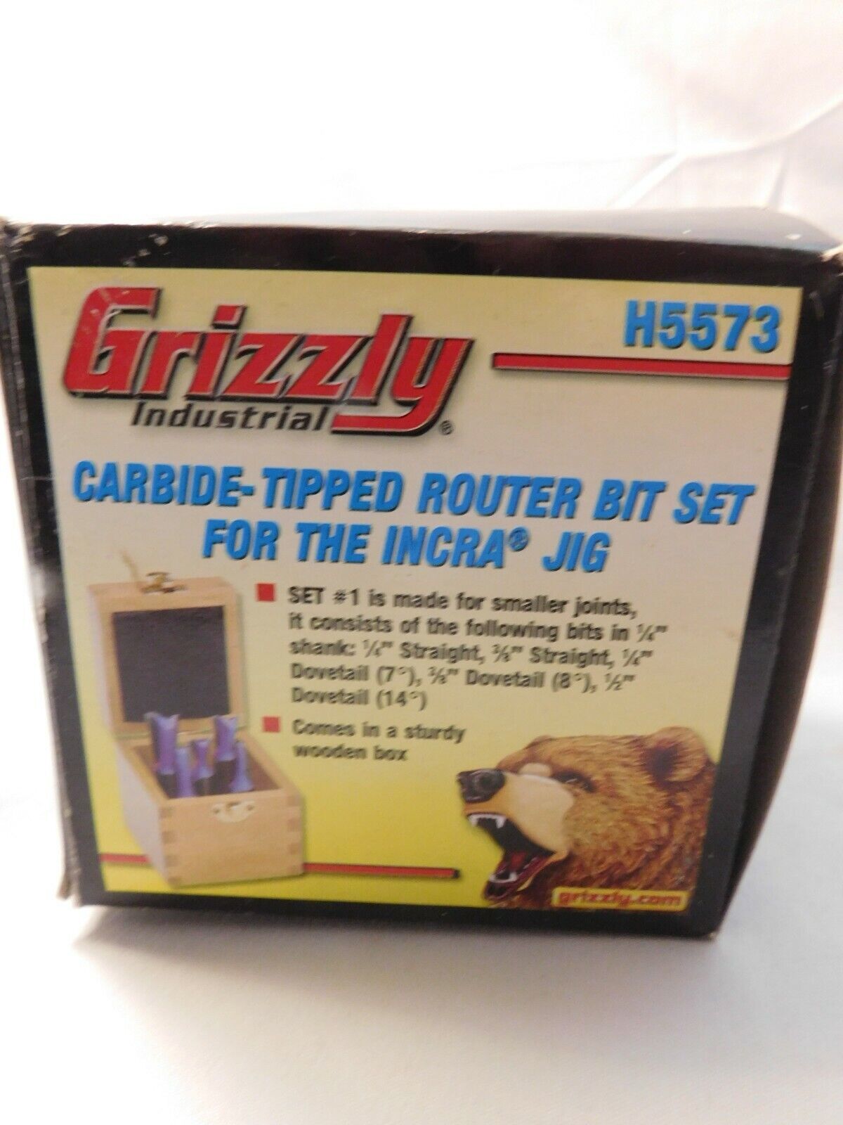 Grizzly Industrial H5573 Router Bit Set 1/4" Shank