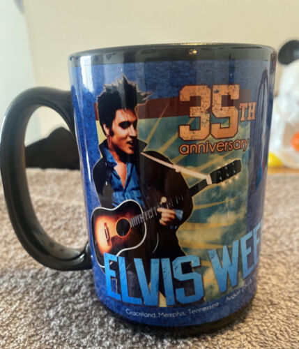 Elvis Presley Coffee Mug - 35th Anniversary.  Elvis Week